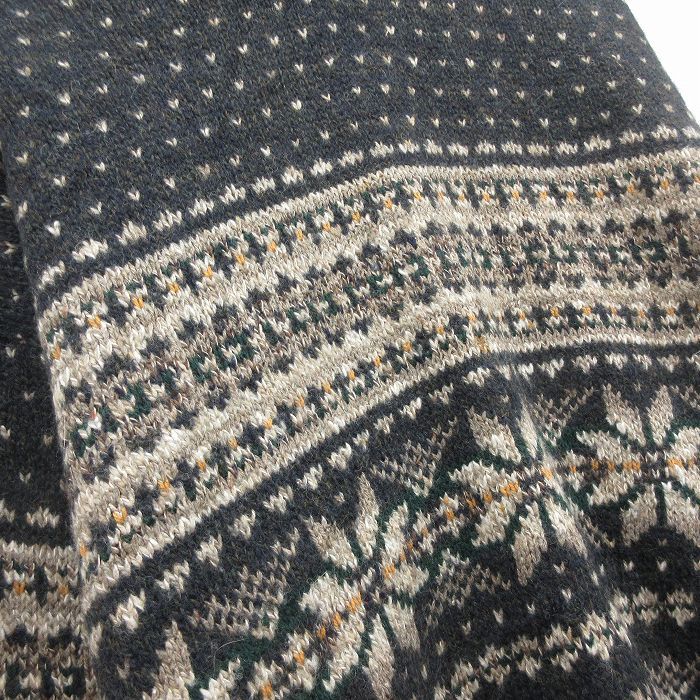 90S GOOD ENOUGH 雪柄 ノルディック柄ニット Lサイズ 古着通販 L L 