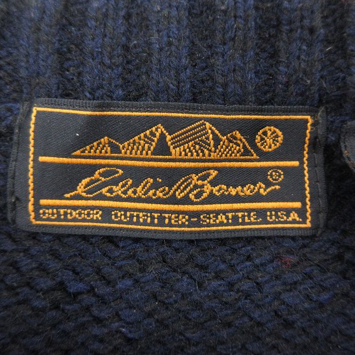 エディーバウアー Eddie Bauer 古着 長袖 メンズ XL⁄古着 セーター 90