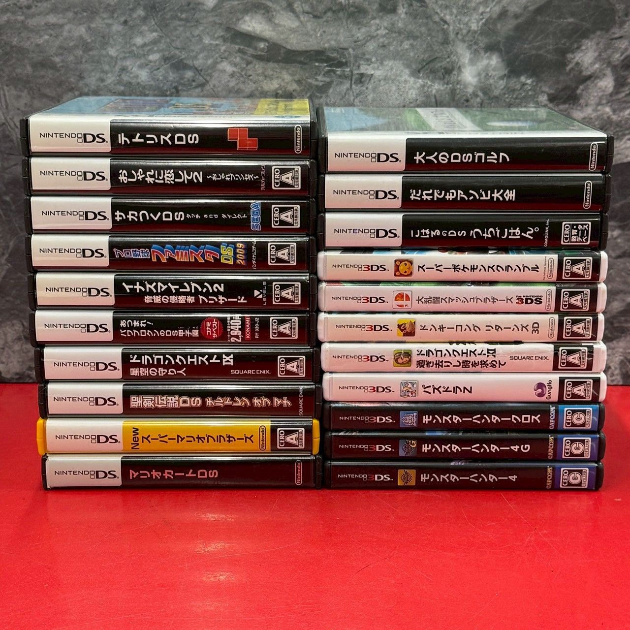 □Nintendo 任天堂 DS 3DS ソフト 箱付き 21点セット まとめ売り