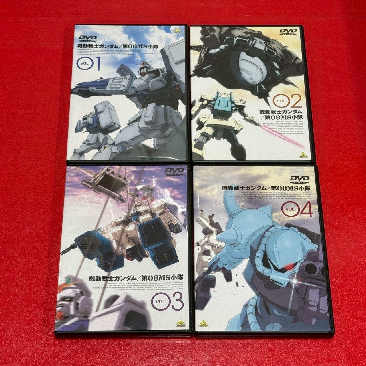 □機動戦士ガンダム 第08MS小隊 全4巻セット アニメDVD - メルカリ