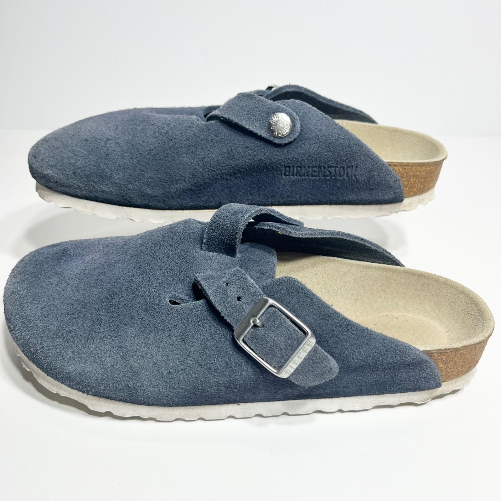 ビルケンシュトック ボストン スエード エレメンタルブルー 36 - メルカリ