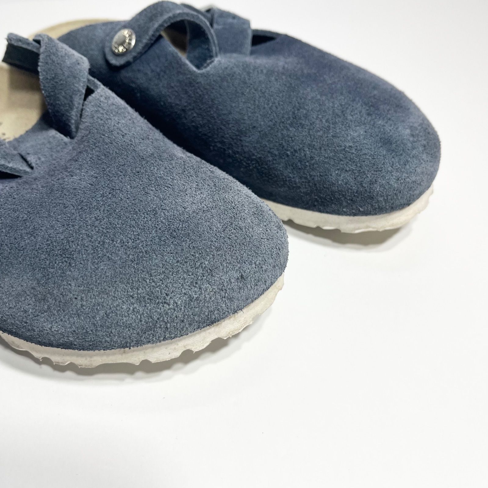 ビルケンシュトック ボストン スエード エレメンタルブルー 36 - メルカリ