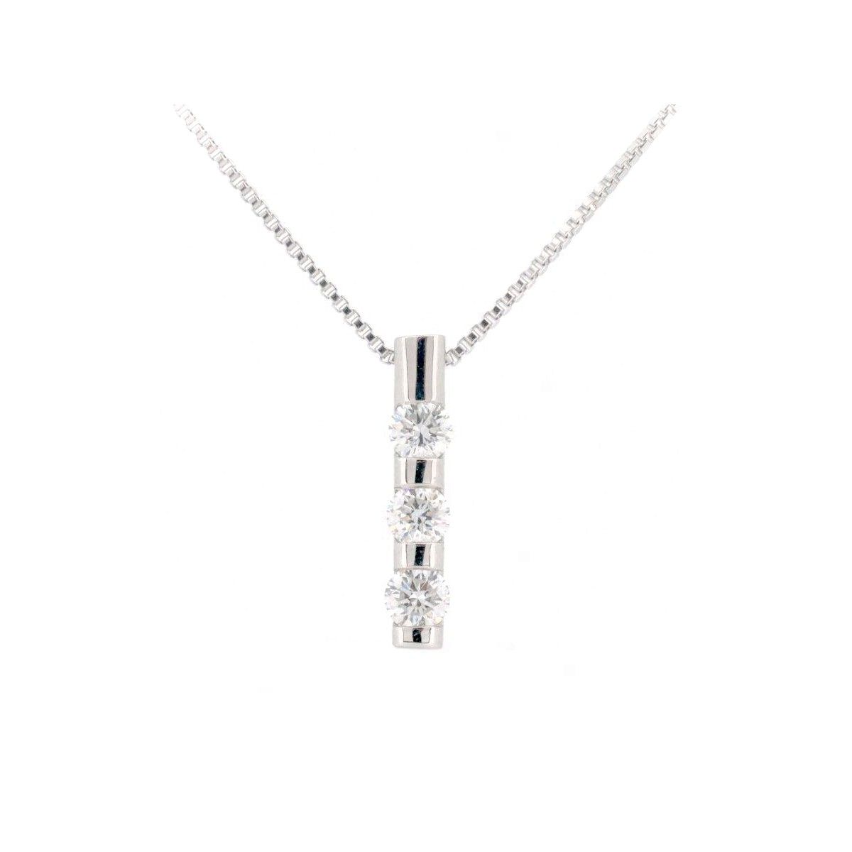 ヴァンドーム青山 ダイヤモンド ネックレス 0.30ct Pt950(プラチナ