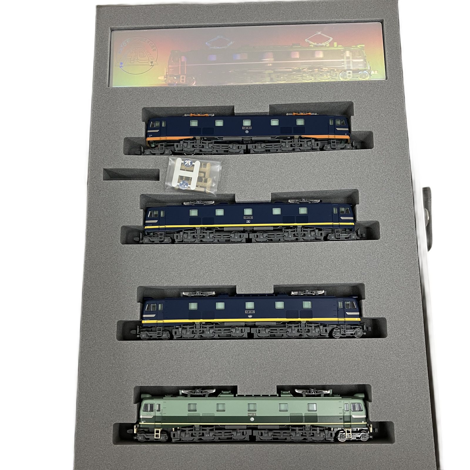 KATO 10-260 カトー EF58 試験塗装機 4両セット Nゲージ 鉄道模型 誕生