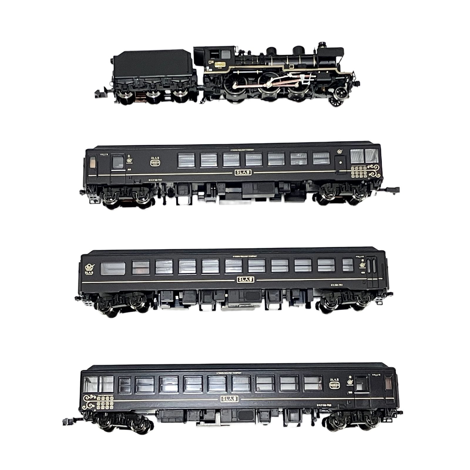 KATO 10-1727 58654+50系 SL人吉 4両セット Nゲージ 鉄道模型 中古 美