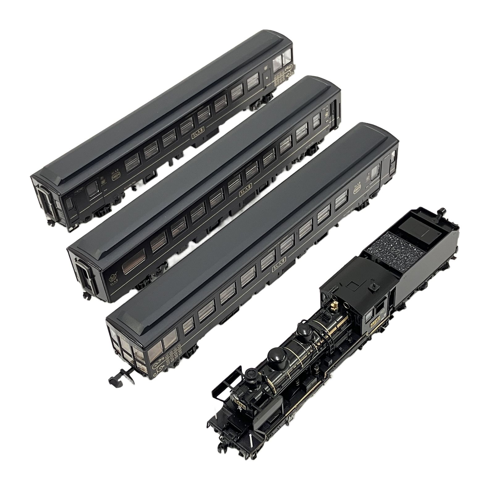 KATO 10-1727 58654+50系 SL人吉 4両セット Nゲージ 鉄道模型 中古 美