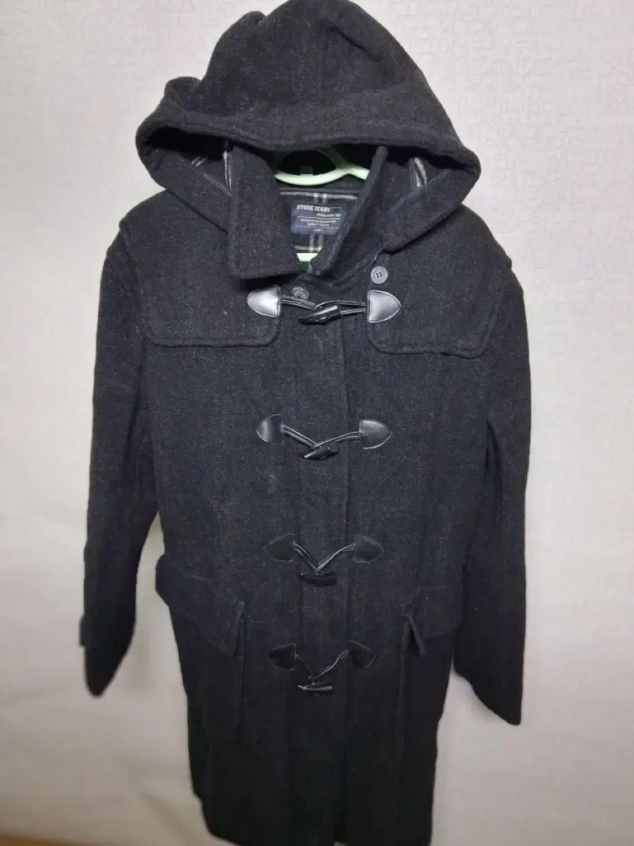 STONE ISLAND ストーンアイランド ブラック ダッフルコート - メルカリ