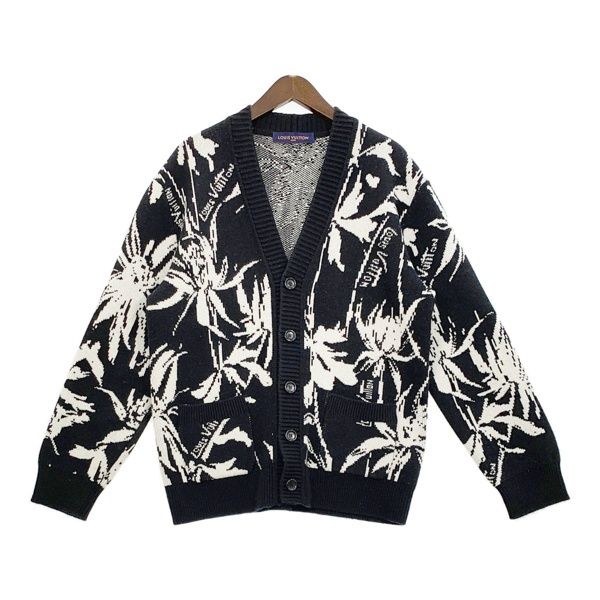 LOUIS VUITTON ルイヴィトン シスルウールジャガードカーディガン