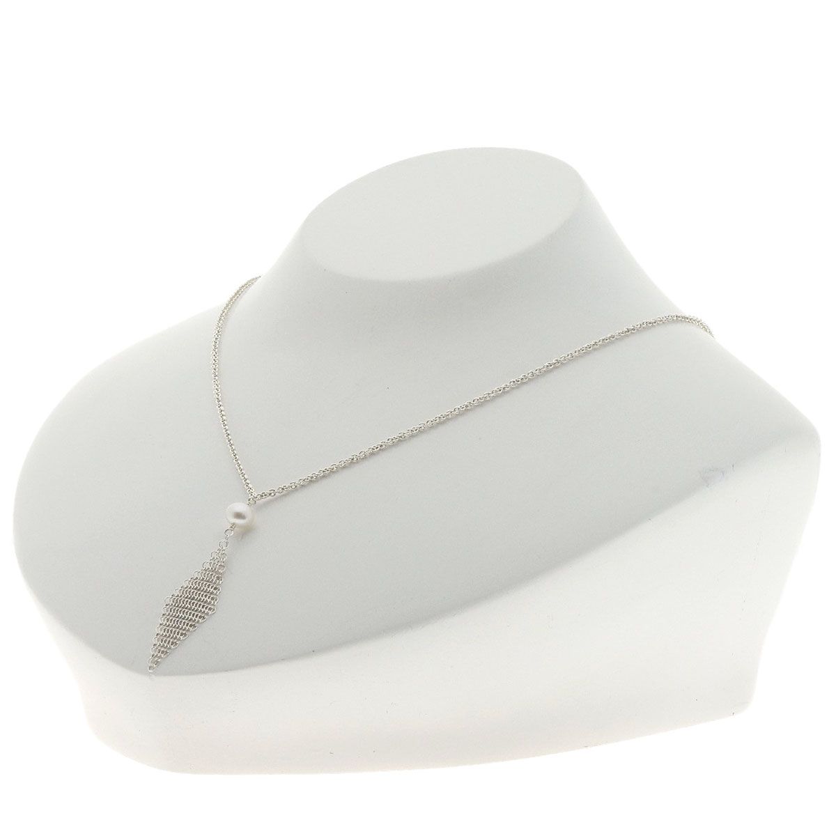 Tiffany & Co. ネックレス メッシュ パール SV925 Tiffany & Co 