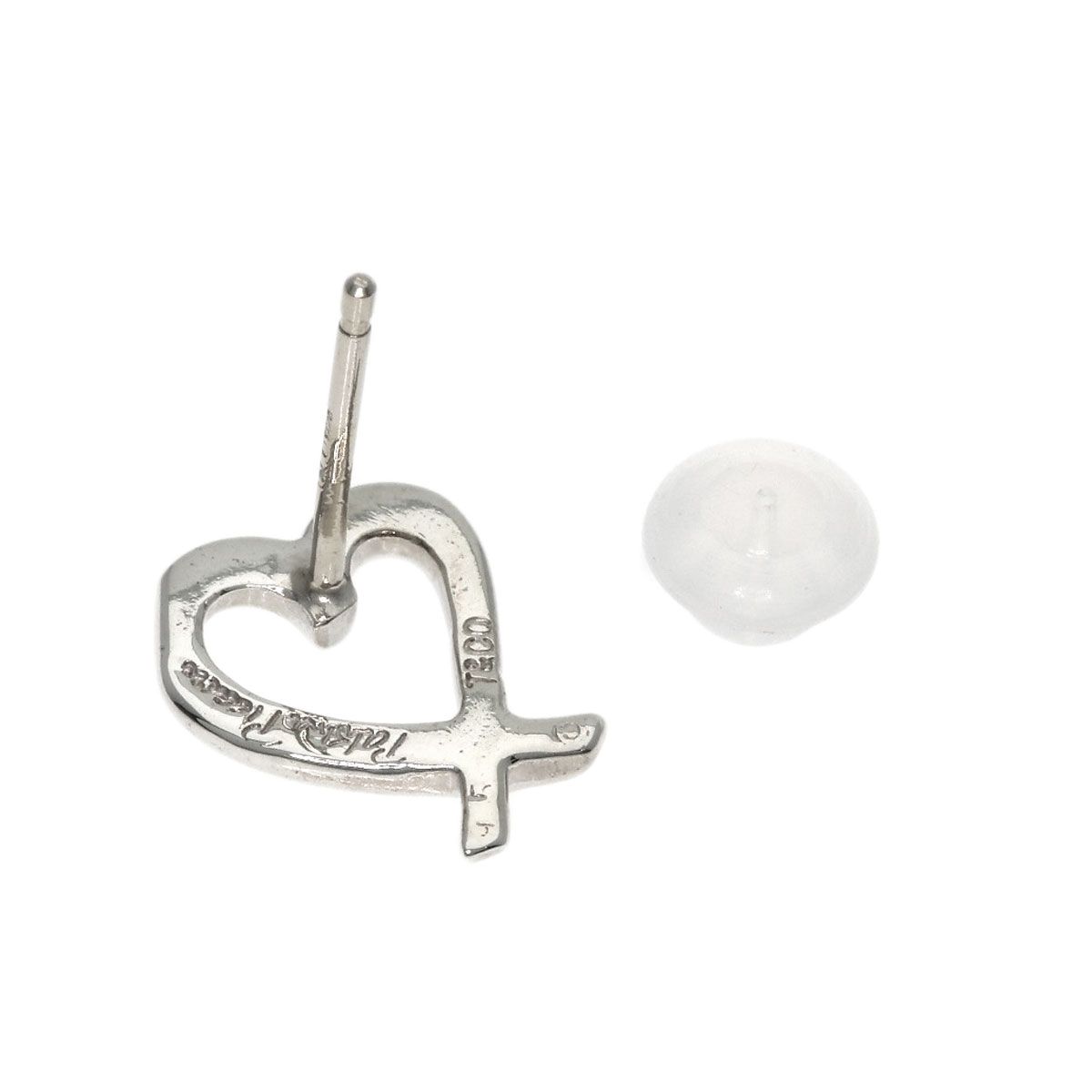 TIFFANY&Co. ティファニー ラビングハート 片耳のみ ピアス SV