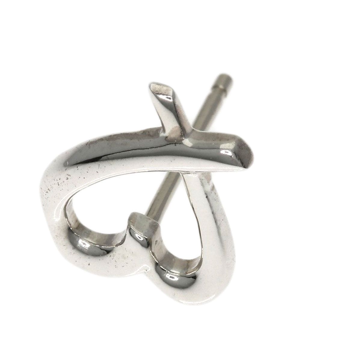 TIFFANY&Co. ティファニー ラビングハート 片耳のみ ピアス SV