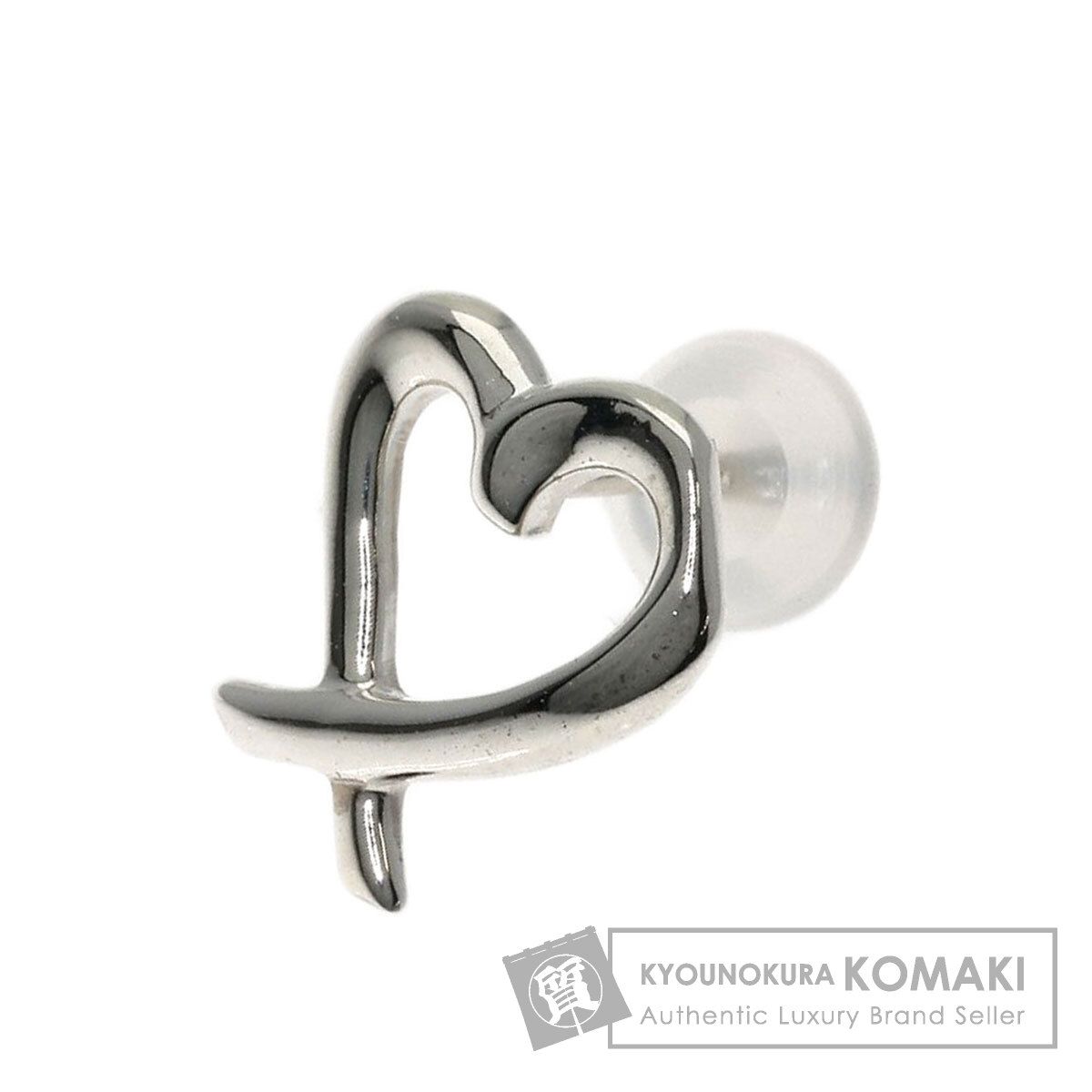 TIFFANY&Co. ティファニー ラビングハート 片耳のみ ピアス SV