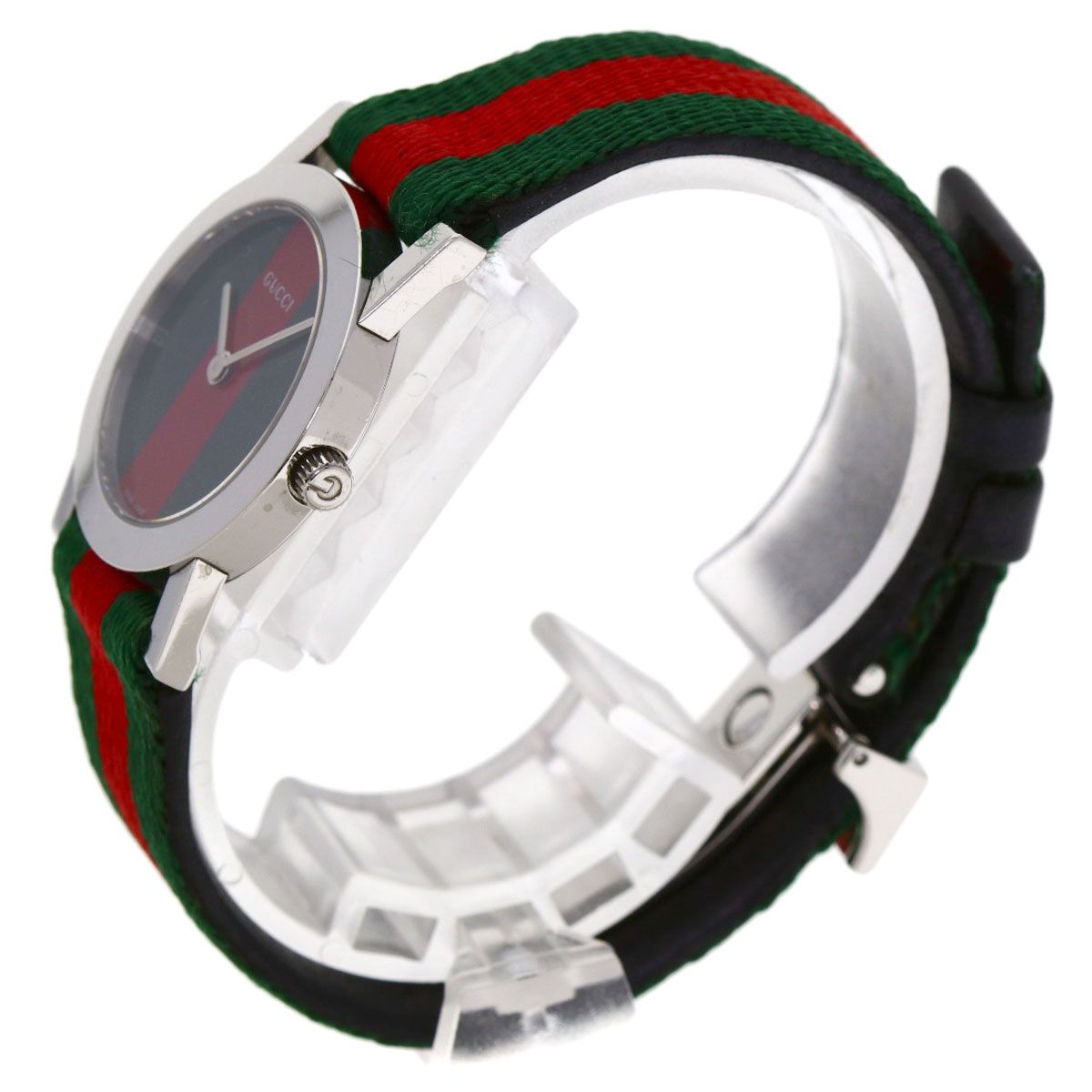 ✨GUCCI✨グッチ✨クォーツ✨シェリーライン✨5200L.1✨腕時計✨ GUCCI グッチ 5200L.1 シェリーライン 腕時計 SS キャンバスx革