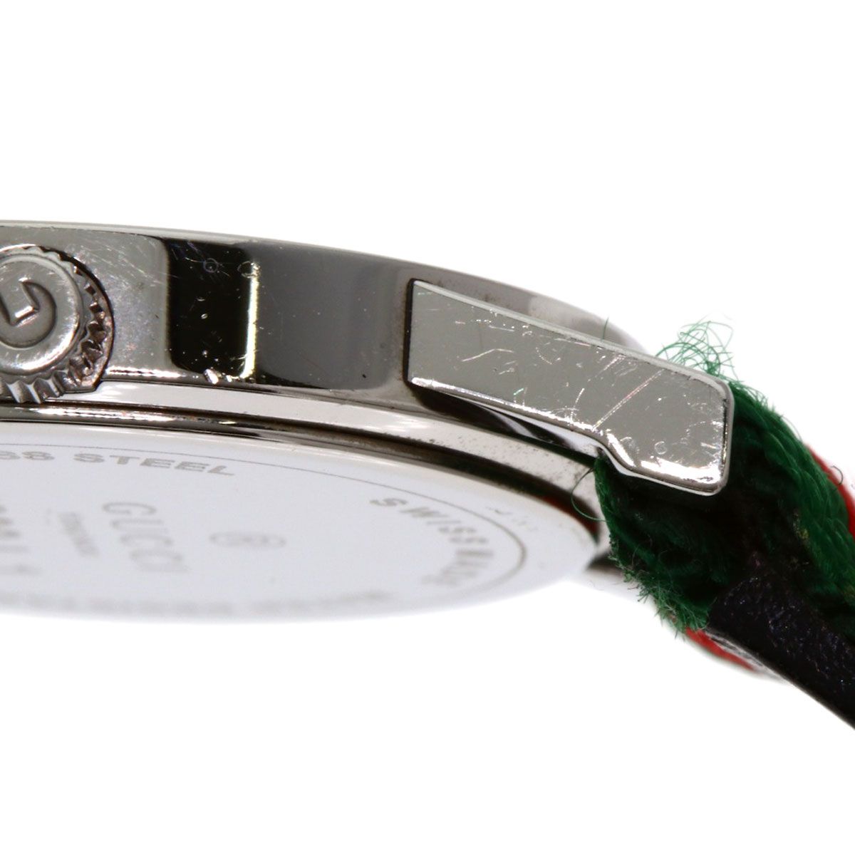 ✨GUCCI✨グッチ✨クォーツ✨シェリーライン✨5200L.1✨腕時計✨ GUCCI グッチ 5200L.1 シェリーライン 腕時計 SS キャンバスx革