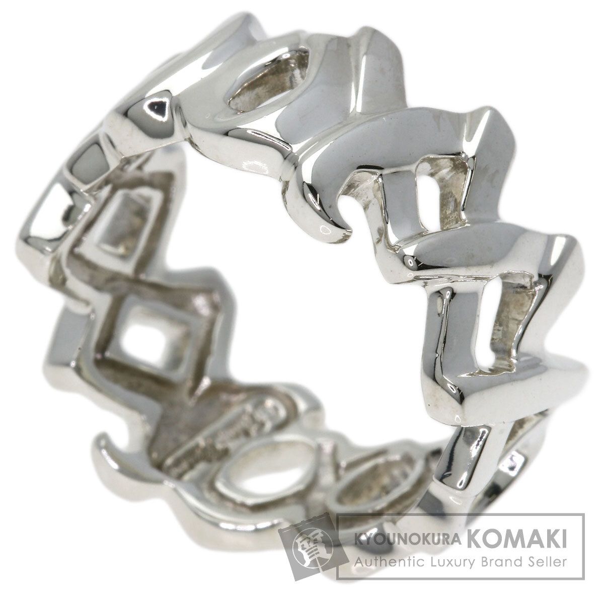 TIFFANY&Co. ティファニー ラブ＆キス リング・指輪 SV レディース