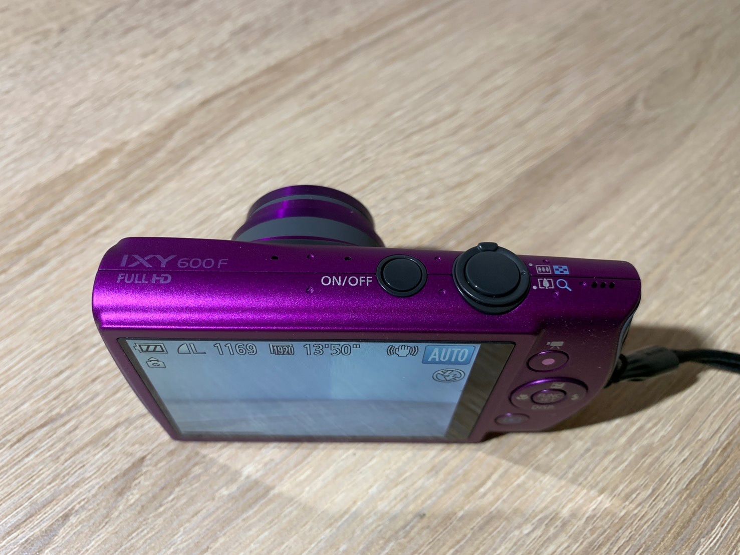 8022 Canon IXY 600F パープル デジカメ - メルカリ