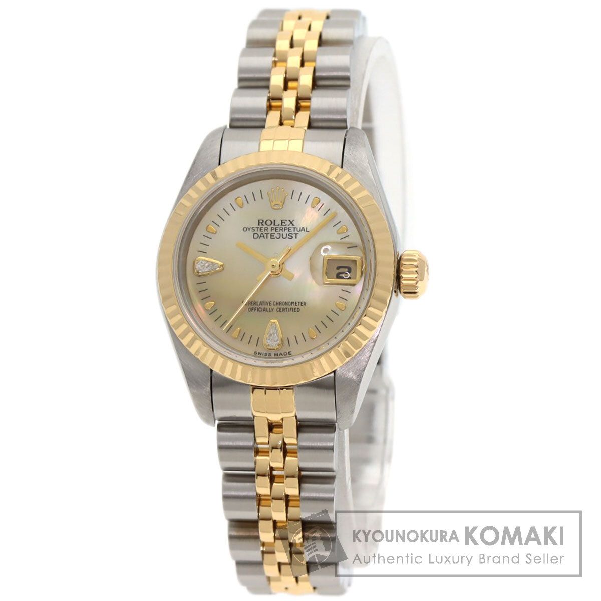 ROLEX ロレックス 79173N2BR デイトジャスト イエローシェル 2P