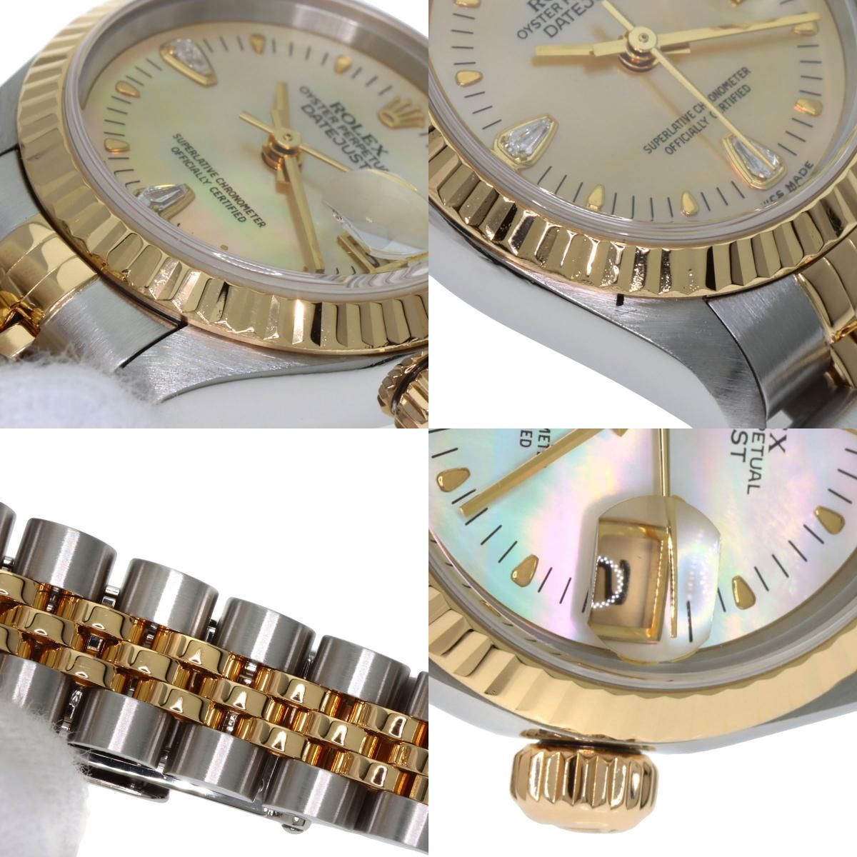 ROLEX 時計 ROLEX ロレックス 79173N2BR デイトジャスト イエローシェル 2P