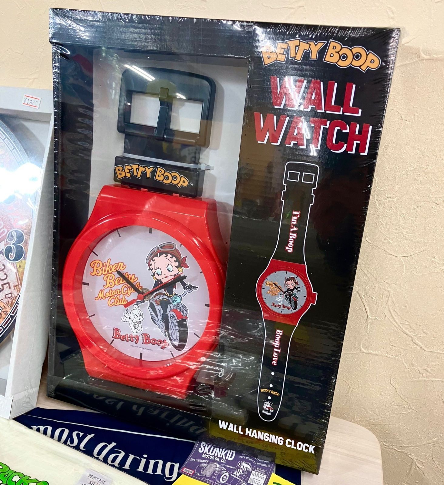 ベティちゃん ウォールウォッチ 壁掛け時計 - メルカリ