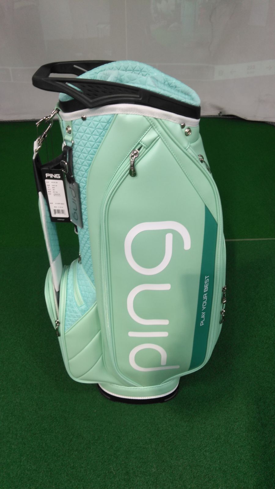 PING GOLF 軽量キャディバッグ９.5型【ミント】 Ld Cb【新品未使用品】ピン PING CB-L2501 クール キャディバッグ