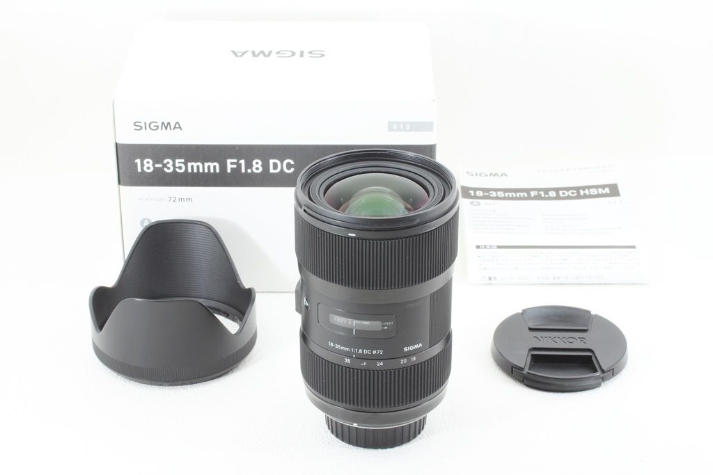 極上品 SIGMA シグマ Art 18-35mm F1.8 DC HSM Nikon ニコン APS-C用