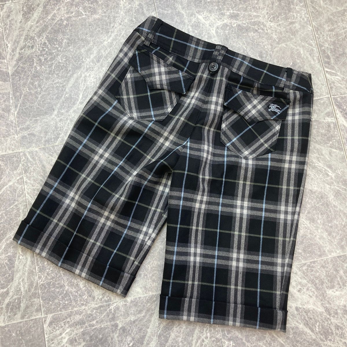 BURBERRY BLUE LABEL バーバリーブルーレーベル ウール チェック