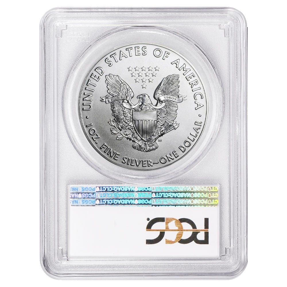 2016年 1ドル アメリカン シルバー イーグル 30周年記念 PCGS MS70