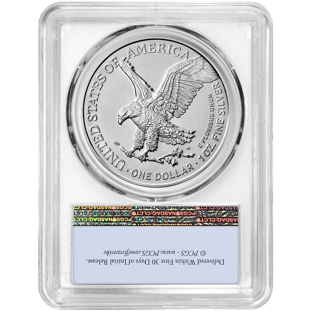 2022年 (W) 1ドル アメリカン シルバー イーグル PCGS MS70 FS