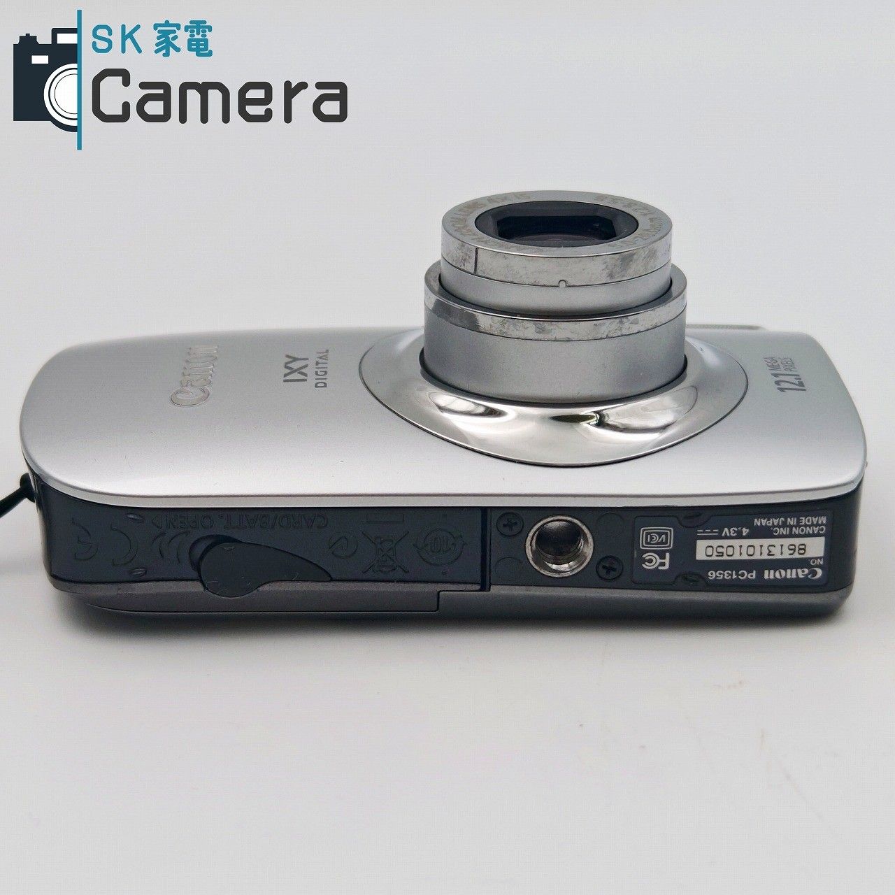 中古】 Canon IXY DIGITAL 510 IS コンパクトデジタルカメラ シルバー