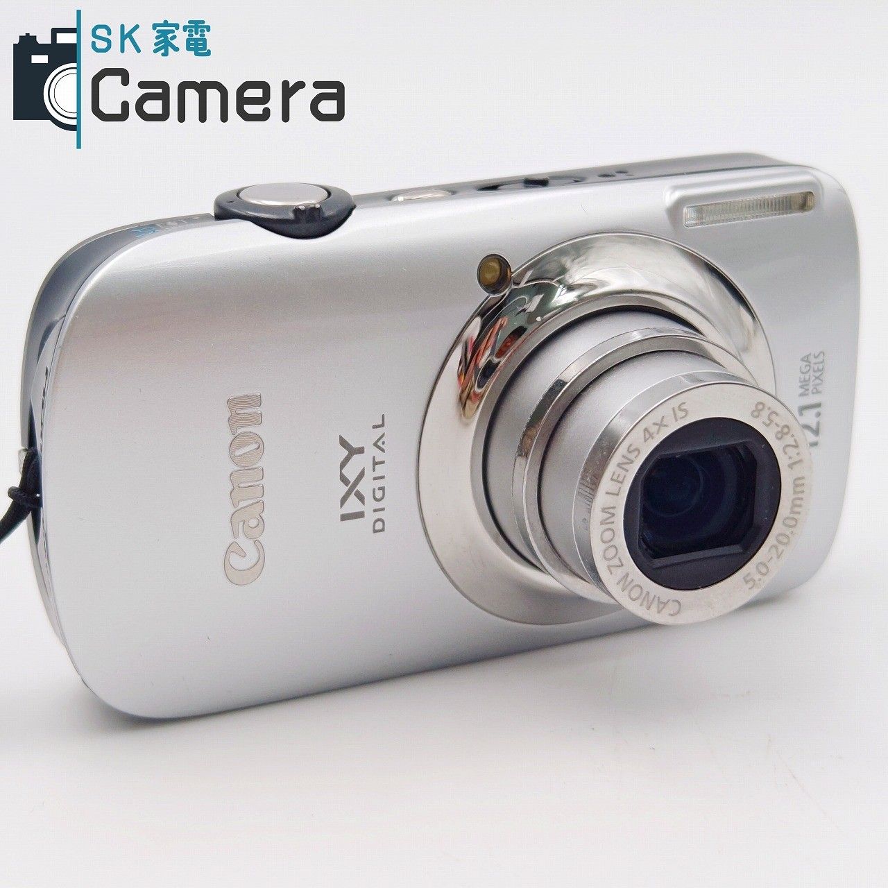 中古】 Canon IXY DIGITAL 510 IS コンパクトデジタルカメラ シルバー