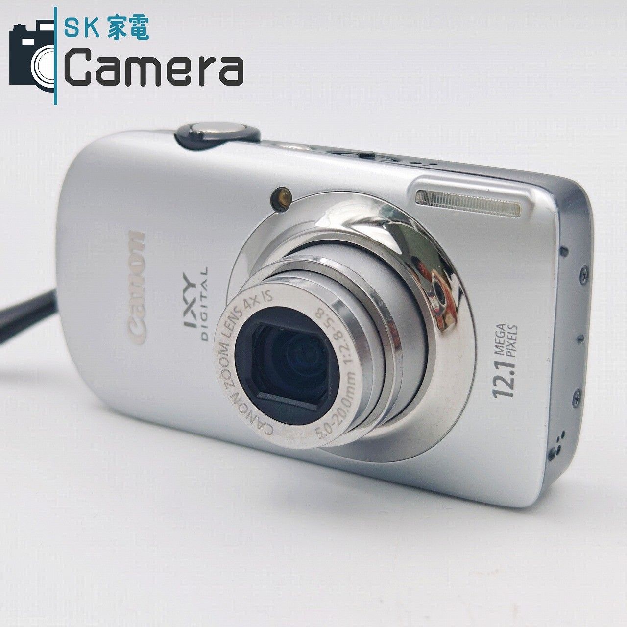 中古】 Canon IXY DIGITAL 510 IS コンパクトデジタルカメラ シルバー