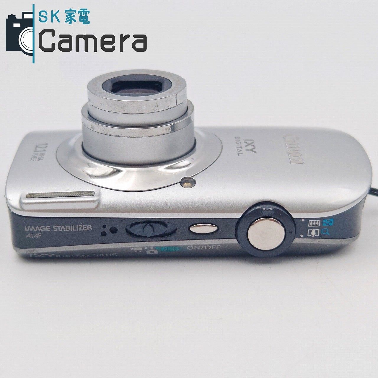 中古】 Canon IXY DIGITAL 510 IS コンパクトデジタルカメラ シルバー