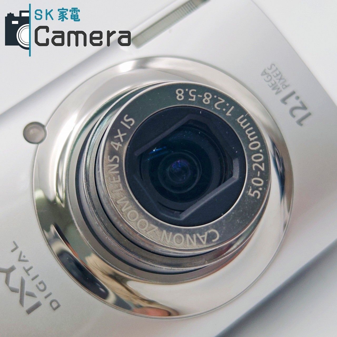 中古】 Canon IXY DIGITAL 510 IS コンパクトデジタルカメラ シルバー