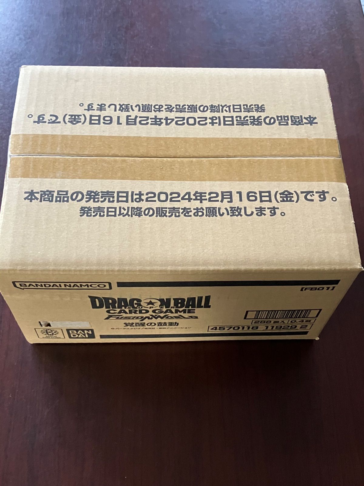 フュージョンワールド 覚醒の鼓動 覚醒 ドラゴンボール 6箱 