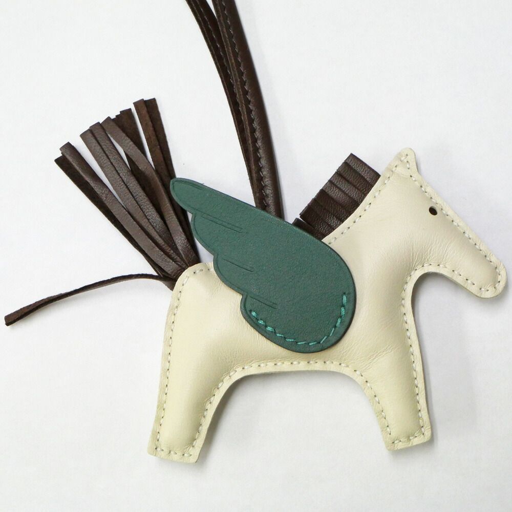 名東】エルメス ペガサスPM クレ/ショコラ/ヴェールモワイヤン W刻印