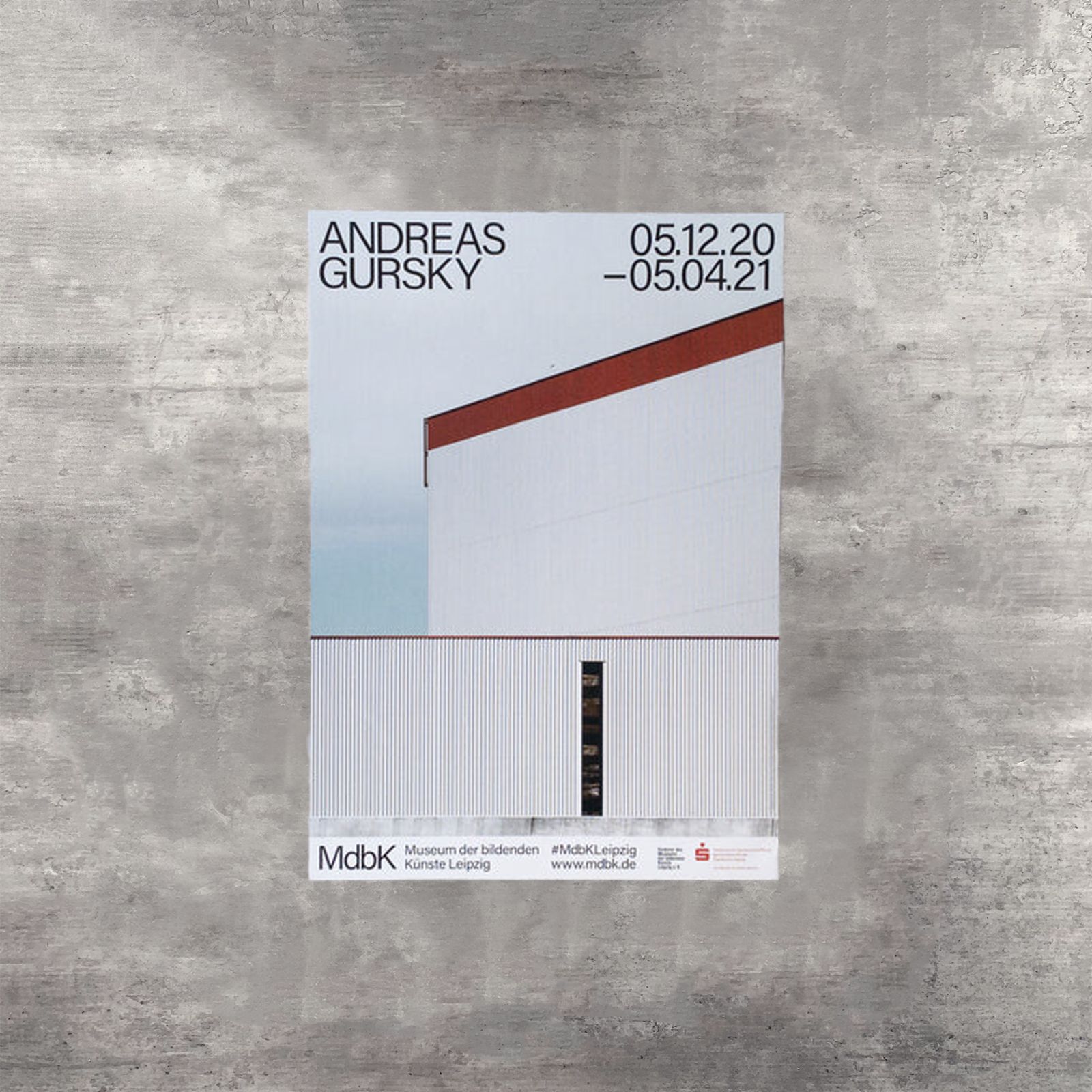 公式ポスター｜Andreas Gursky｜Bauhaus Warehouse｜42×59.4cm｜MdBK