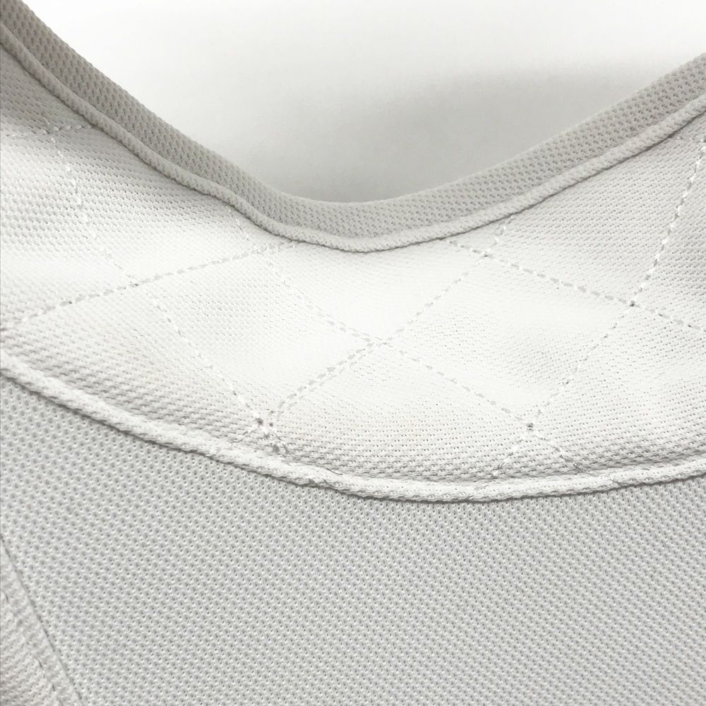 PEARLY GATES パーリーゲイツ サンバイザー ボーダー柄 ネイビー系 FR