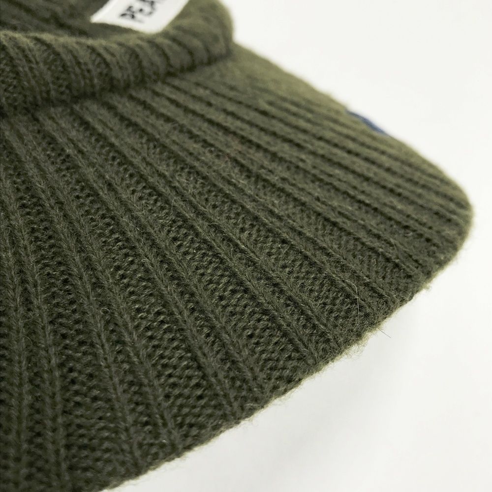 PEARLY GATES パーリーゲイツ ニットキャップ カーキ系 FR