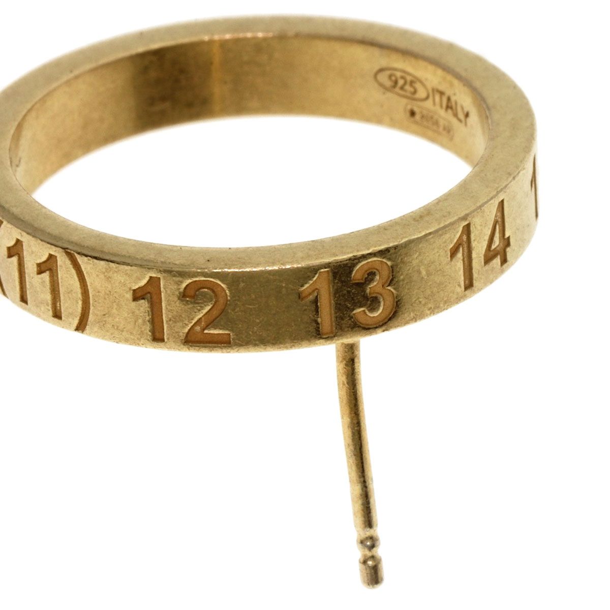 MaisonMargiela メゾン・マルジェラ ナンバリング 片耳用 ピアス SV