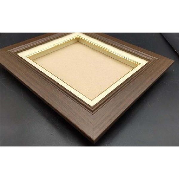 油絵額・キャンバス額・日本画・茶色油絵額 木製油縁額 P8（455×333mm