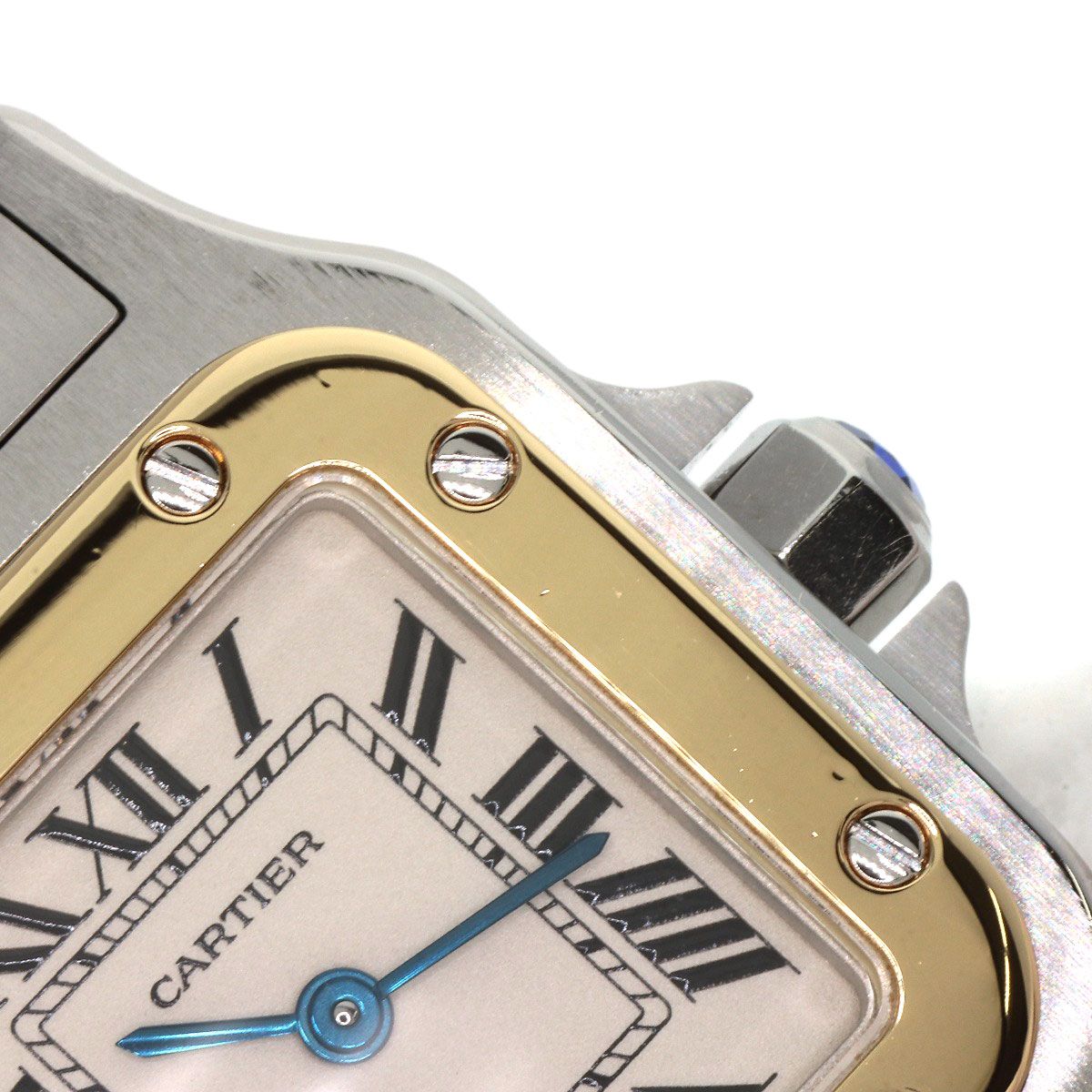 CARTIER カルティエ W20012C4 サントスガルベ SM 腕時計 SS SS K18YG