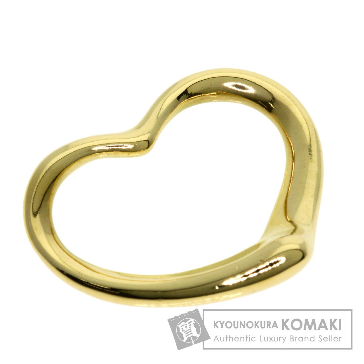 TIFFANY&Co. ティファニー オープンハート ペンダントトップ K18YG