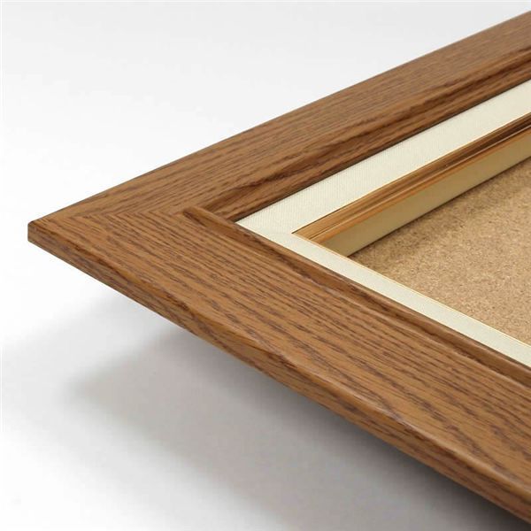 油彩画 F8 木製フレームチーク材 油彩画 F8 木製フレームチーク材 油絵額・キャンバス額・日本画・茶色