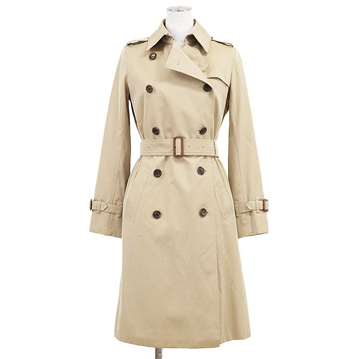 美品】BURBERRY バーバリー トレンチコート コットン100% ベルテッド