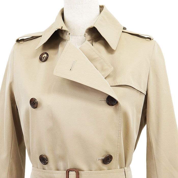 美品】BURBERRY バーバリー トレンチコート コットン100% ベルテッド