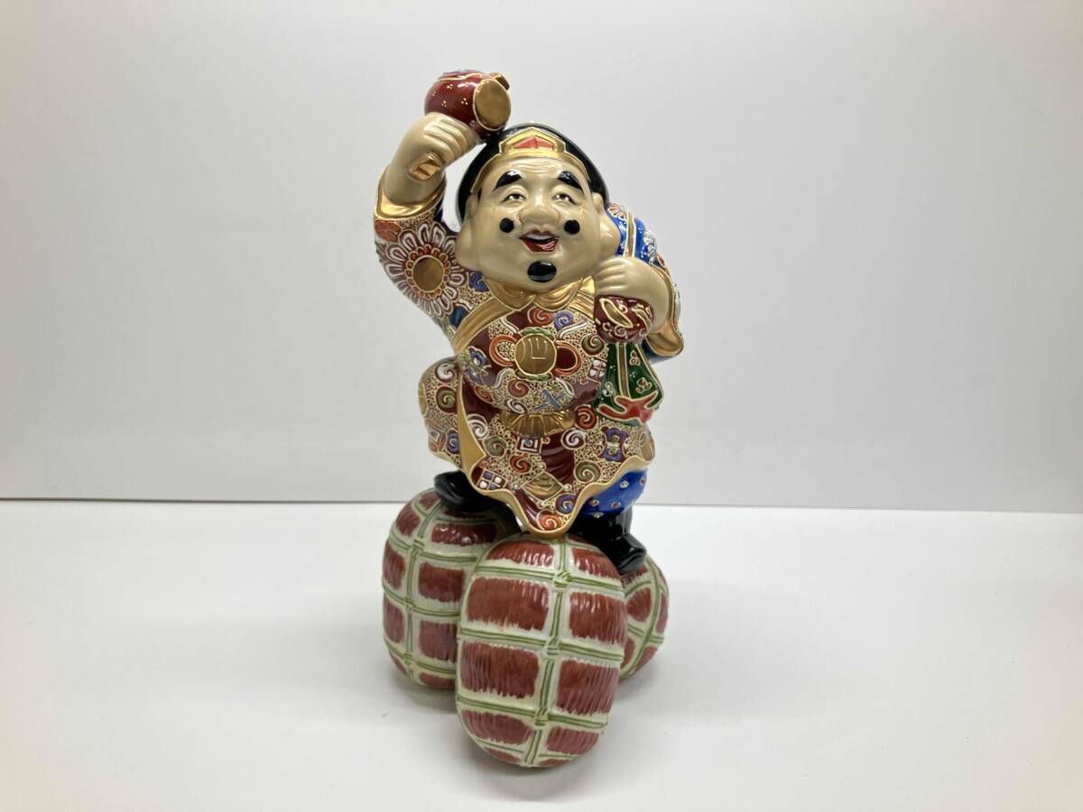 九谷焼 大黒天 七福神 置物 縁起物 - メルカリ