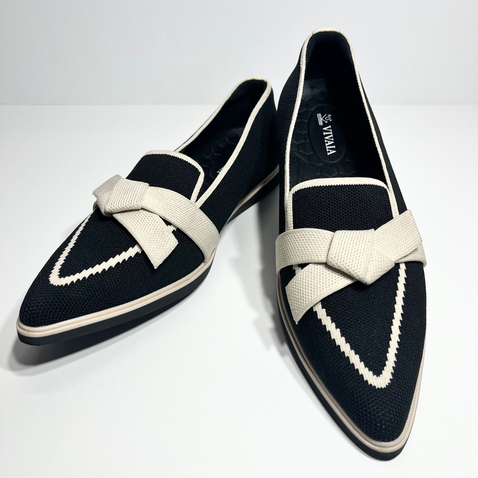 極美品 VIVAIA Valentina ビバイア バレンティナ ポインテッドトゥ