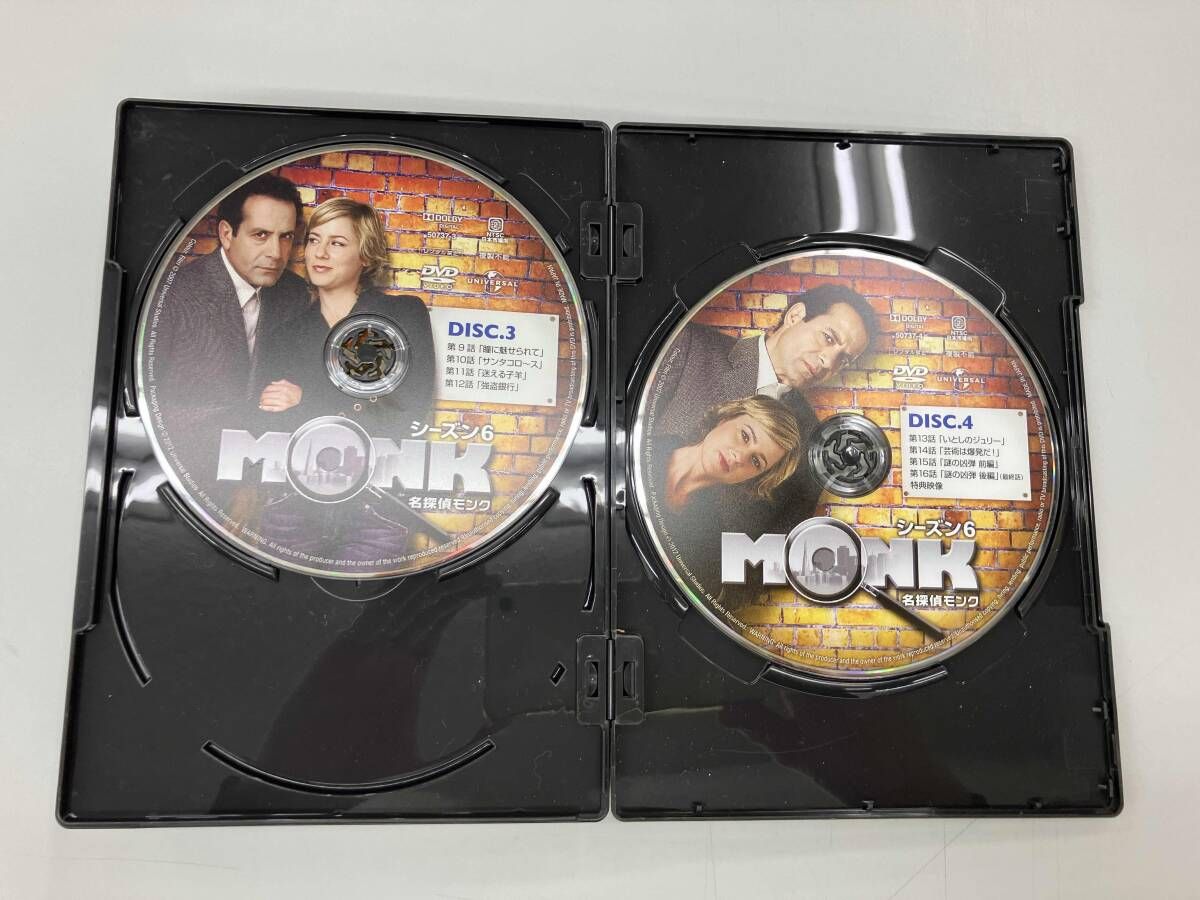 DVD 名探偵MONK シｰズン6 DVD-BOX - メルカリ