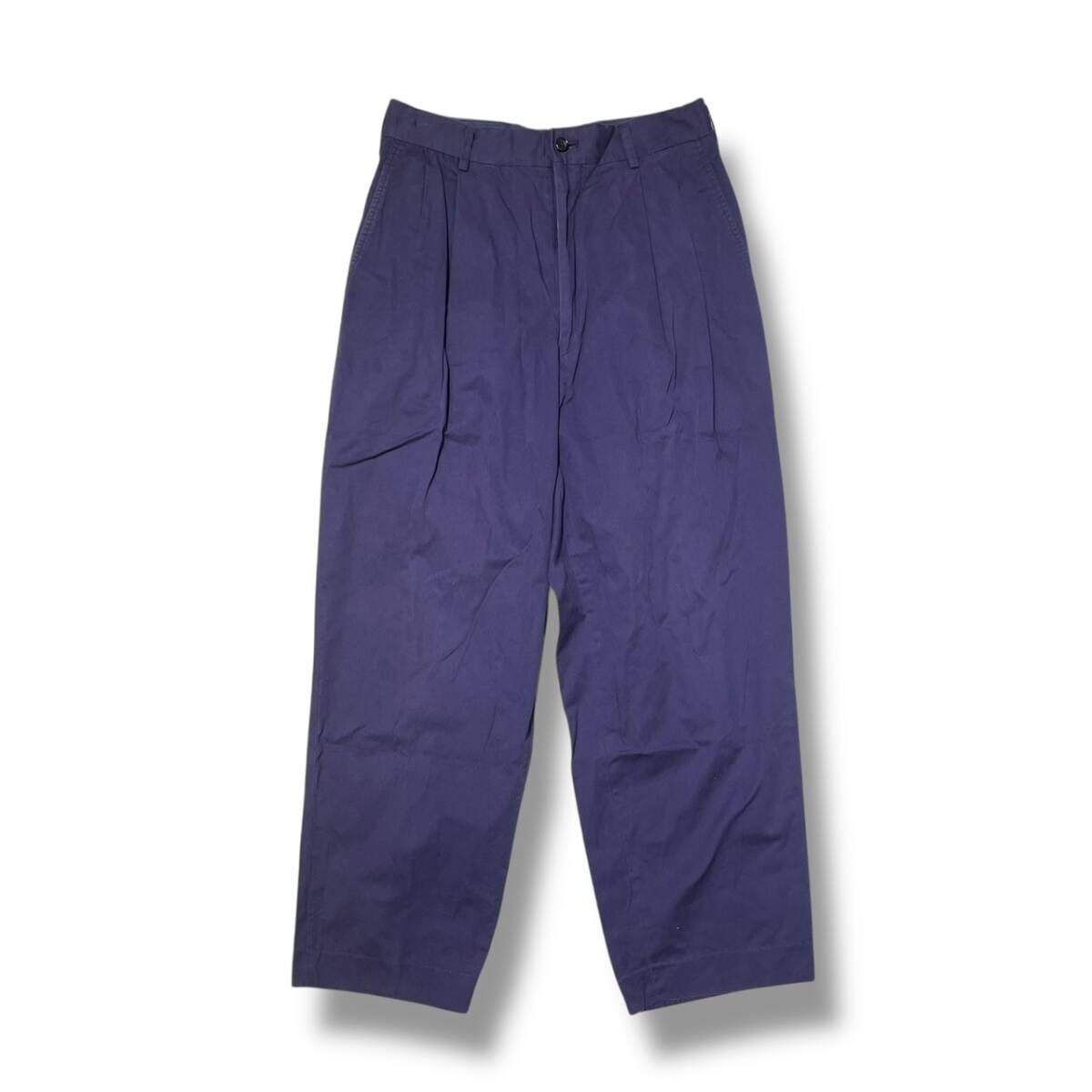 N.O.S. archive 90s comme des garçons 90s archive COMME des GARCONS HOMME 2タックコットンパンツパープル