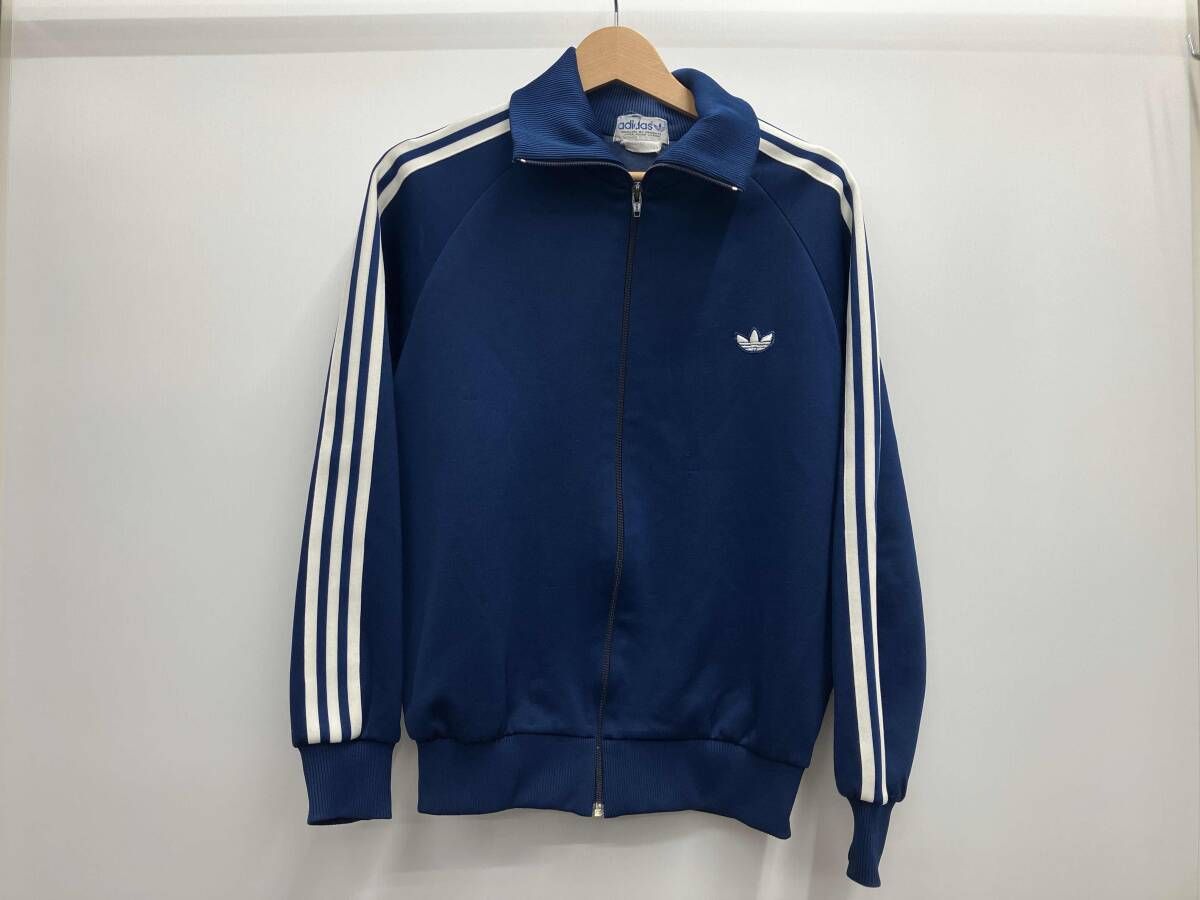 adidas ｱﾃﾞｨﾀﾞｽ ｼﾞｬｰｼﾞｾｯﾄｱｯﾌﾟ80s ﾃﾞｻﾝﾄ製 ﾈｲﾋﾞｰ ｻｲｽﾞ4 - メルカリ